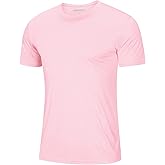 MAGCOMSEN Men's Short Sleeve UPF 50+ T-Shirt Quick Dry Workout Athletic Running Swim Tops Tee Rash Guard Performance Shirts