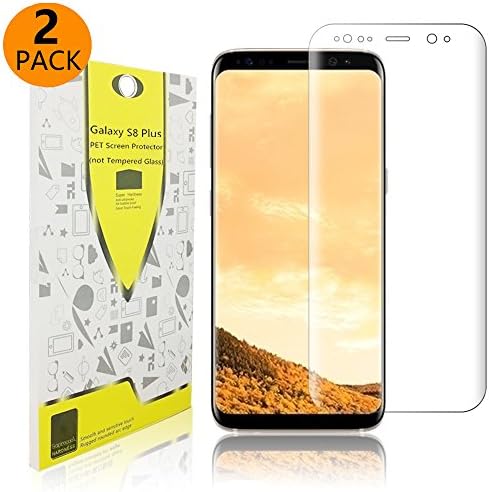 Galaxy S8 Plus Screen Protector [2 Pack] Driell Full Screen Coverage 3D PET Screen Protector Film for Samsung Galaxy S8 Plus