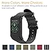 Fintie Band Compatible with Garmin VIVOACTIVE HR, Soft Nylon Sport Straps Adjustable Replacement Watch Bands with Metal Buckle Wristband Compatible Garmin Vivoactive HR Sports GPS Smart Watch, Black