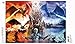 Buffalo Games - Game of Thrones - Fire & Ice - 2000 Piece Jigsaw Puzzle