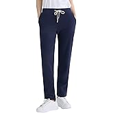 Weintee Women's Petite Cotton Sweatpants with Pockets
