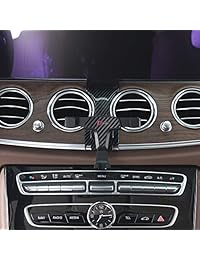 Soporte para teléfono para Mercedes Benz E Class, soporte de carga inalámbrica para ventilación y ventilación del automóvil, soporte de ventilación para auto para Mercedes Benz E Class 2018 2019, soporte para teléfono para iPhone 8 iPhone X, teléfono inte