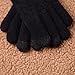 Womens Texting Touchscreen Winter Cold Weather Super, BLACK, Size One Size