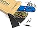 Origin Fingerboards Premium Graphic Fingerboard Kit - 32mm 5-Ply Canadian Maple Skateboard Toy CNC Bearing Wheels (Kraken)