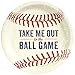 Baseball Time Party Supplies - Dinner Plates (8) by Party Destination