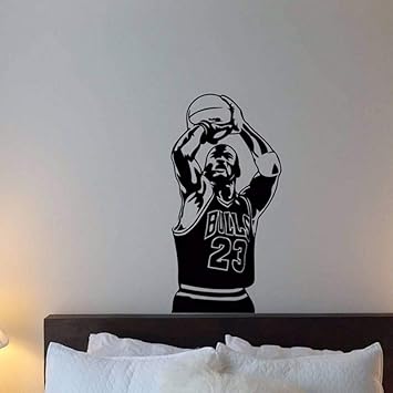 Amazon.com: LLLYZZ Michael Jordan Vinilo adhesivo de pared ...