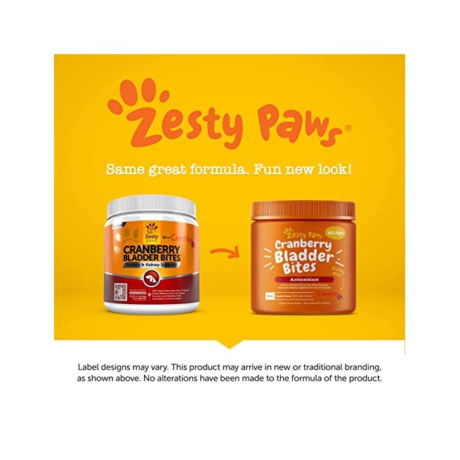 zesty paws cranberry bladder bites