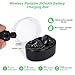 Bluetooth Headphones True Stereo Bluetooth Headset with Charging Box IPX5 Sweatproof Wireless Earbuds Bluetooth V4.2 Earphones Built-in Mic for iPhone iPad, Smartphones Tablets, Laptop