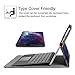 Fintie Case for Microsoft Surface Pro 6 / Pro 5 / Pro 4 / Pro 3 - Multiple Angle Viewing Portfolio Business Cover, Compatible with Type Cover Keyboard (Galaxy)