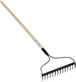 Seymour BR-90 48-Inch Handle 14 Tine Economy Grade Bow Rake