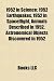 1952 in Science: 1952 Earthquakes, 1952 in Spaceflight, Animals Described in 1952, Astronomical Objects Discovered in 1952
