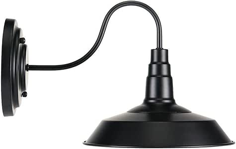 BIYAYV Lámpara de Pared Industrial Vintage Farmhouse Luces de Granero