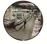 See All PLXO8 Circular Acrylic Heavy Duty Outdoor Convex Security Mirror, 8