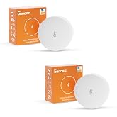 SONOFF SNZB-02P Zigbee Indoor Temperature Humidity Sensor, Thermometer Hygrometer with Alert, Works with Alexa &amp; Google Home for Remote Monitoring and Home Automation, ZigBee 3.0 Hub Required, 2-Pack