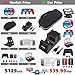 Accessories Kit Bundle for Nintendo Switch, OIVO 12 in 1 Accessory Kit, Controller Charging Dock, Carry Case, Playstand, Dockable Case, Joy-Con Grips and Wheels, Game Card Case, Cover Cases, Capsthumb 1