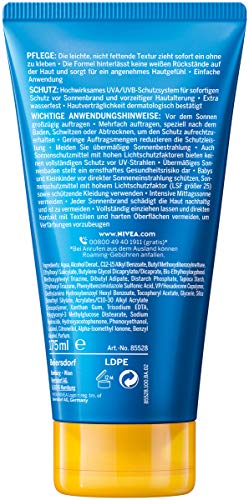NIVEA SUN UV Dry Protect Sport Creme Gel LSF 30 (175 ml), nicht fettender Sonnenschutz mit Sofort-Trocken-Effekt… – Bild 3