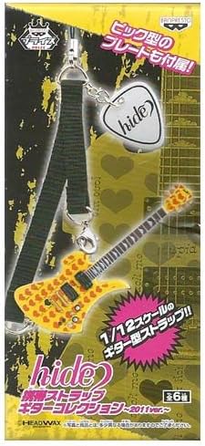 Amazon Hide 携帯ストラップ ギターコレクション 11ver A イエローハート 単品 アニメ 萌えグッズ 通販