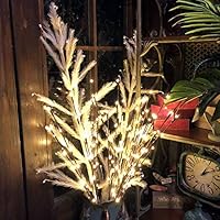Amazon Com 3 Pcs Warm White 20 Led Lighted Twig Branches Usb Powered Artificial Tree Lights Willow Branch Lamp For Home Decor Holiday Party Decoration Home Improvement