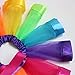 Toycost Layered Rainbow Tutu Skirt Costumes Set with Hair Bows Clips and Satin Sash for Girls Birthday Party Dress up