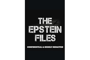 The Epstein Files: Confidential & Highly Redacted Gag Gift Lined Journal