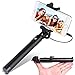 Selfie Stick, Yoyamo Wired Selfie Stick for iPhone 6S/6S Plus/6/6 Plus/5S/ GalaxyS7/ Galaxy S7 Edge and More(Black)