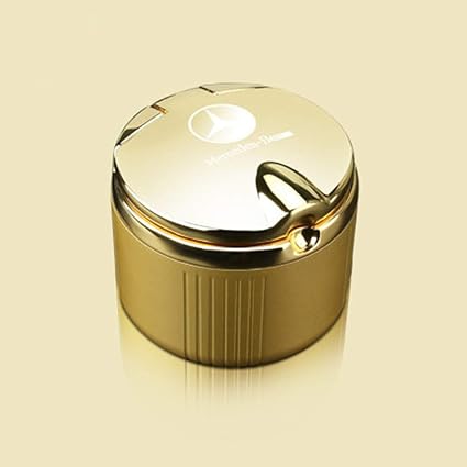 6p6 Aschenbecher For Mercedes Benz Aschenbecher Neue C Klasse Glc260l E300l Mit Deckel Auto Multifunktionsauto Innen Aschenbecher Gold Amazon De Kuche Haushalt