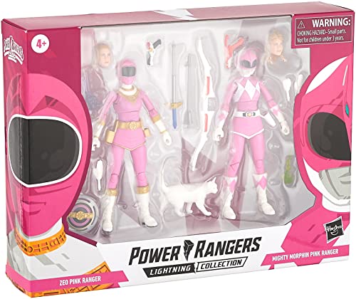 Power Rangers Pink Full Pac Power Rangers Lightning Collection Mighty Morphin Pink Ranger and Zeo ...