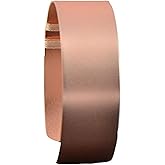 Floral Corsage Bracelet - Riley Flower Cuff - Matte Rose Gold