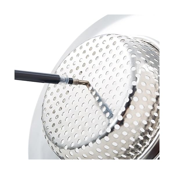 Fengbao 2PCS Kitchen Sink Strainer - Stainless Steel, Large Wide Rim 4.5" Diameter - Image 4