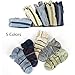 M&Z Mens Low Cut Ankle Reinforced Athletic Antiskid Gym/Sport Comfy Socks 5 Pack