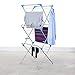 Minky Homecare Trio Concertina Drying Rack, 49', Silver