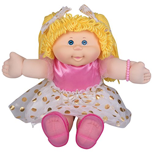 cabbage patch blonde hair blue eyes