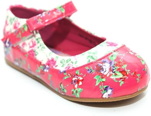 girls pink dolly shoes