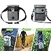SOMEITY Dog Treat Pouch for Training, Built-in Poop Bag Dispenser, Easily Carries Pet Toys, Kibble and Treats, Running Waist Bag, Fanny Pack