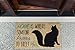 DII Pet Print Collection Natural Coir Doormat, 17x29, Home Cat