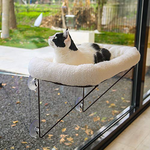 Zakkart Metal Supported Cat Window Perch