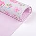 KLOUD City Baby Waterproof Washable Diaper Changing Mat Pad (Pink 27.5x31.5 inch)