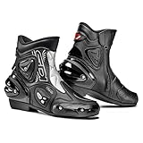 Sidi Apex Lei Women's Motorcycle Boots Black/Silver Size Euro 39/US 7 Sidi Apex Lei Women's Motorcycle Boots Black/Silver Size Euro 39/US 7