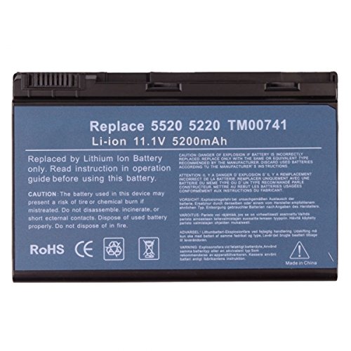 Laptop Battery 11.1V 5200mAh GRAPE32 for Acer Laptop
