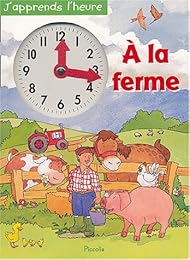 J'apprends l'heure à la ferme