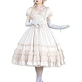 ZZEQYG Womens Victorian Lolita Dress Gothic Renaissance Rococo 1800s Dress
