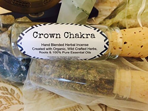 Crown Chakra Balancing Herbal Incense Hand-blended