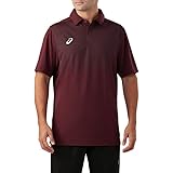 asics hex print polo