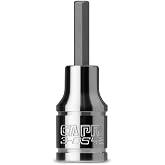 Capri Tools 9/64-Inch Hex Bit Socket, 1/4-Inch Drive, SAE