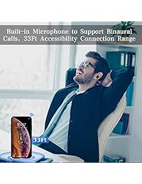 Elecder D08 True Wireless Bluetooth 5.0   Auriculares con micrófono