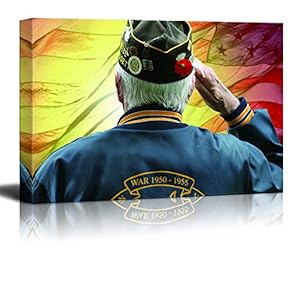 Memorial Day Home Artwork for Living Room Bedroom