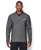 Under Armour Men's ColdGear Infrared Fleece 1/4 Zip, Black/Black, Medium