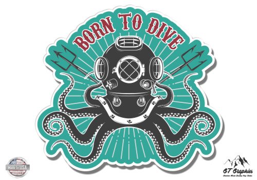 Born to Dive Octopus - 5