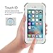 Janazan Waterproof Case for iPhone 6/6s［4.7-Inch Version］, Full Sealed Underwater Protective Cover, Shockproof, Snowproof, Dirtproof for Outdoor Sports - Diving, Swimming, Skiing, Climbing (White) …
