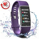 MorePro X-Core Fitness Activity Tracker Color Screen, Sleep Tracker Waterproof Health Watch with Heart Rate Blood Pressure Monitor, Step Calorie Counter Exercise Pedometer for Women Men